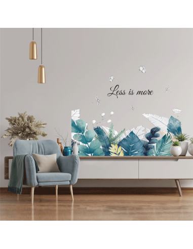 Kleebised deVENTE Less in more, dekoratiiv, 45x30cm 4tk/pk