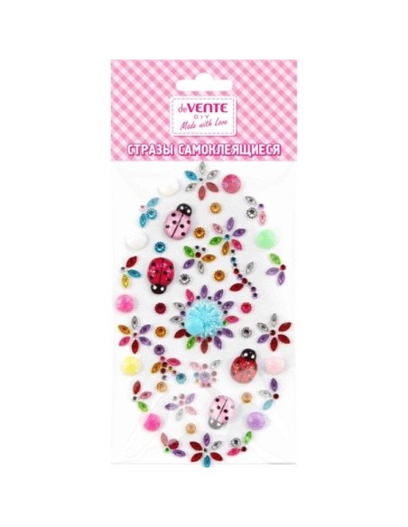 Kleebitavad kristallid deVENTE Lille aed 95x180mm akrüülist