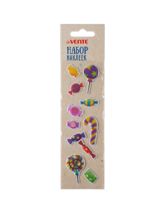 Dekoratiivsed 3D kleepsud deVENTE Candy life 4.9x16cm
