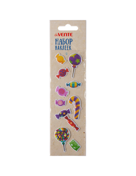 Dekoratiivsed 3D kleepsud deVENTE Candy life 4.9x16cm