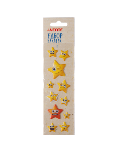 Dekoratiivsed 3D kleepsud deVENTE I´m a star! 4.9x16cm