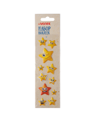 Dekoratiivsed 3D kleepsud deVENTE I´m a star! 4.9x16cm