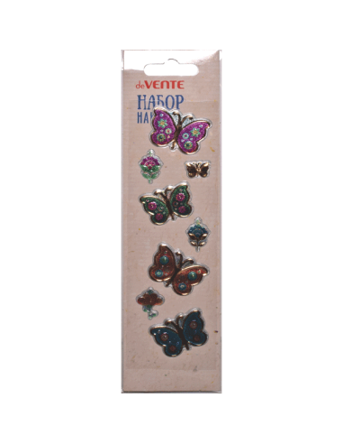 Dekoratiivsed 3D kleepsud deVENTE Butterflies 4.9x16cm