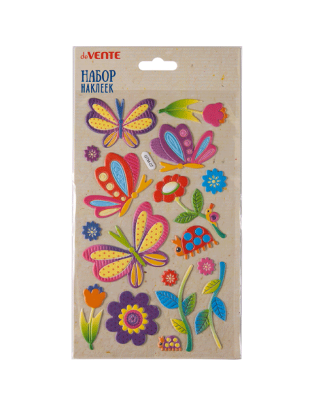 Dekoratiivsed 3D kleepsud deVENTE Summer day 12x20cm