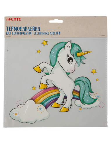 Kleebised termo deVENTE Unicorn 22x19.5cm