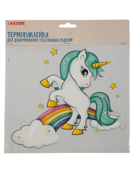 Kleebised termo deVENTE Unicorn 22x19.5cm
