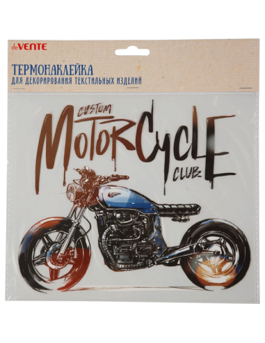 Kleebised termo deVENTE Motorcycle 22x18.5cm