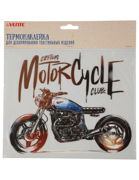 Kleebised termo deVENTE Motorcycle 22x18.5cm