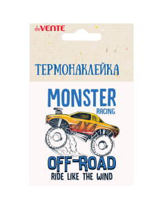 Kleebised termo deVENTE Monster off-road 18.7x23cm