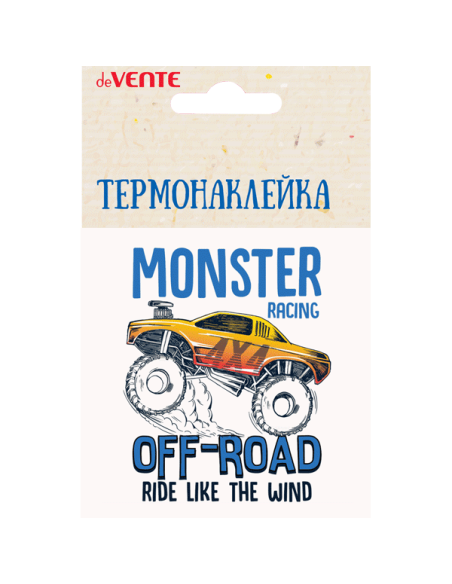 Kleebised termo deVENTE Monster off-road 18.7x23cm