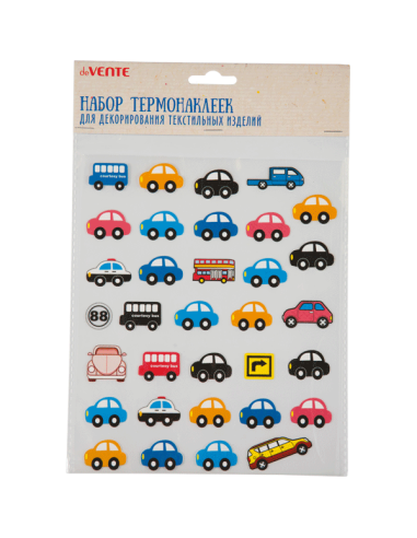 Kleebised termo deVENTE Cars 17.2x21cm