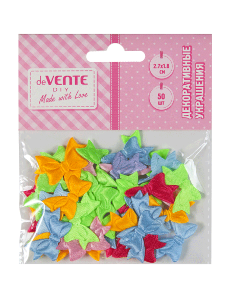 Dekoratiivsed elemendid deVENTE lipsud riiest 27x18mm 50tk/pk