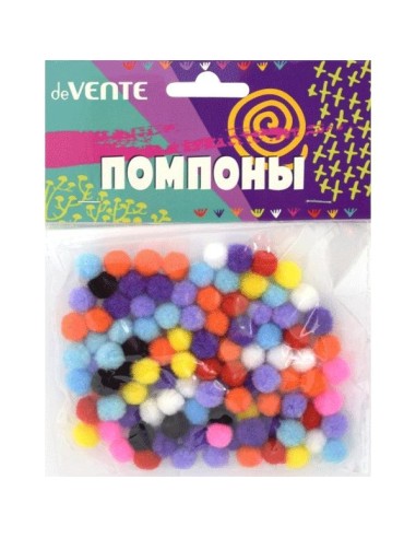 Karvapallid deVENTE 10mm 100tk assortii