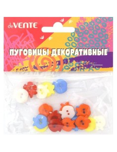 Dekoratiivnööbid deVENTE õunad 13mm 20tk