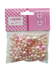 Pärlid deVENTE Pink Dream 100tk/pk