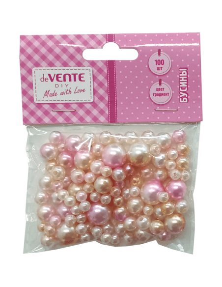 Pärlid deVENTE Pink Dream 100tk/pk