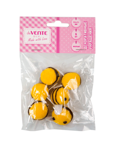 Dekoratiivsed elemendid deVENTE mesimumm 30x25mm 6tk/pk
