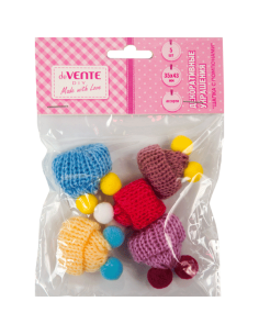 Dekoratiivsed elemendid deVENTE mütsid 35x43mm 5tk/pk