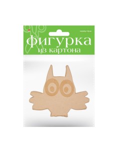 Фигурка Из Картона. "Сова" 13,3X2X11,1 См