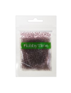 Beads, round, transparent, 2MM. 10G, purple #12