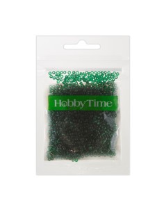 Beads, round, transparent, 2MM. 10G, emerald #15