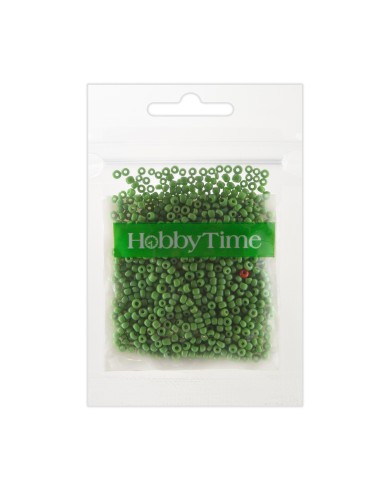 Helmed, ümmargused, läbipaistmatu matt, 2mm 10g, heleroheline #5