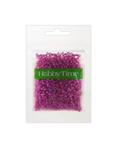 Beads, round, opaque matte, 2MM. 10G, pink #14