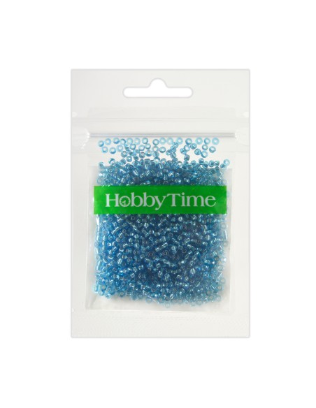 Helmed, ümmargused, metalliseeritud, 2mm 10g, helesinine #3