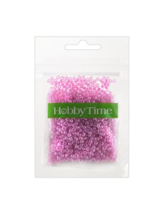 Helmed, ümmargused, pärl, pastell 2mm 10g, õrnroosa #11