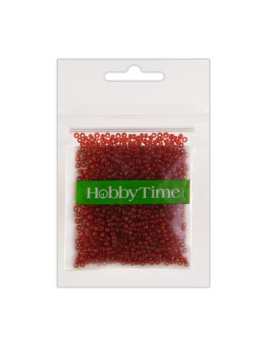 Helmed, ümmargused, matt 2mm 10g, granaatõun #6