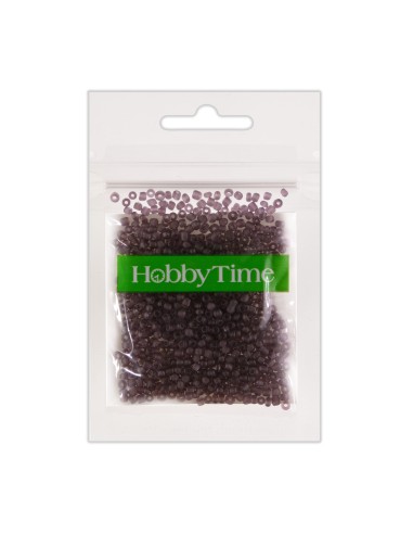 Helmed, ümmargused, matt 2mm 10g, lilla #17