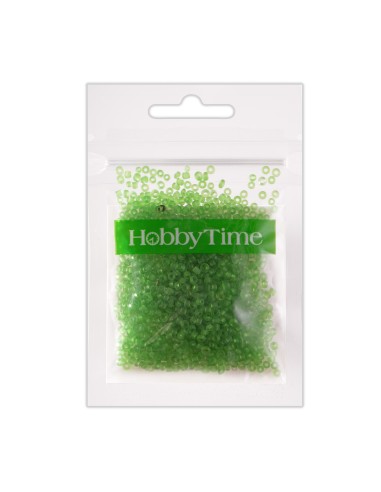 Helmed, ümmargused, matt 2mm 10g, heleroheline #19