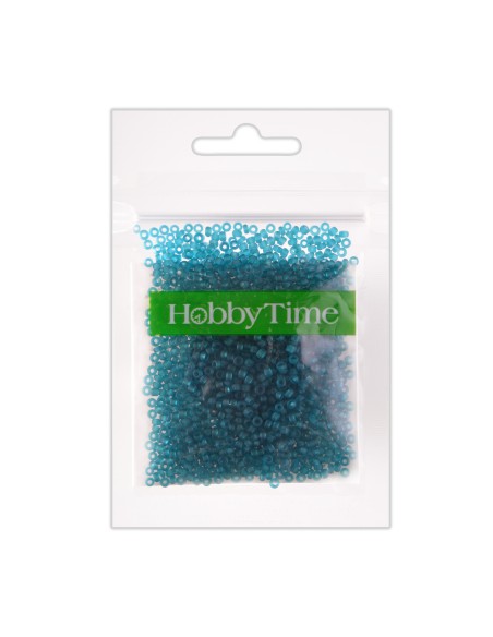 Beads, round, frosted 2MM. 10G, turquoise  #21