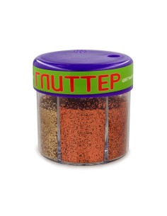 Glitterpuru HobbyTime 60g 6-värvi kuldsed