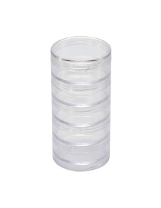 Käsitöökarp silindriline 12,5 Х 6cm, 6 sektsiooni