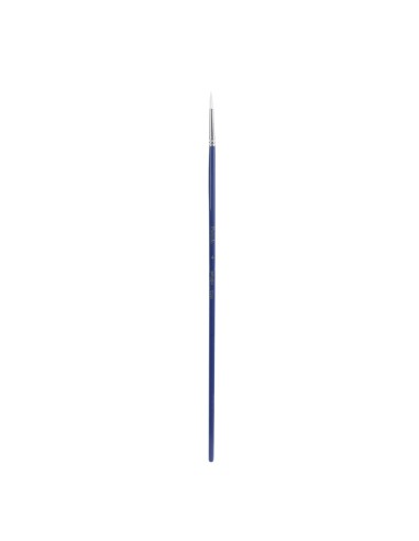 Paint Brush DELI 6pcs/opp bag;Round brush；Hard nylon;Aluminum ferr Asst.