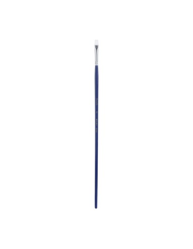 Paint Brush DELI 6pcs/opp bag;Flat brush；Hard nylon;Aluminum ferru Asst.