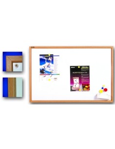 Valge magnettahvel 2x3 80x120cm, puitraamiga