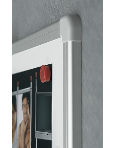 white magnetic board 2x3 80x60cm, with aluminium frame