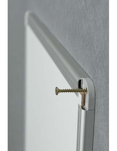 white magnetic board 2x3 80x60cm, with aluminium frame