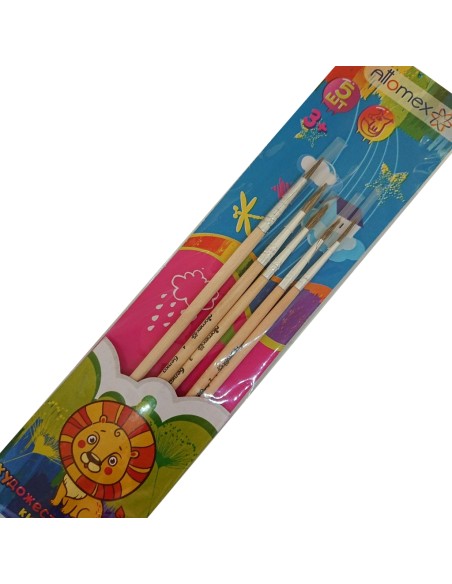 Set of brushes squirel 1, 2, 3, 4, 5