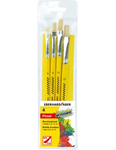 Bristle brushes Winner 4pcs on blister