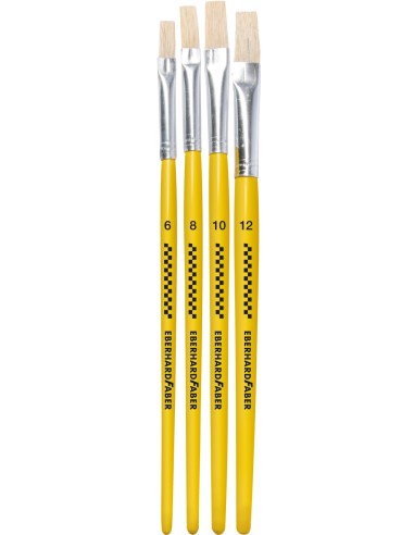 Bristle brushes Winner 4pcs on blister