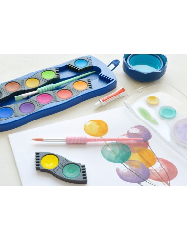 Pintslite komplekt Faber-Castell soft touch 4tk/pk (nr.4,8,10,12)