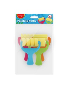 Pintslite komplekt Painting Roller 4tk/pk