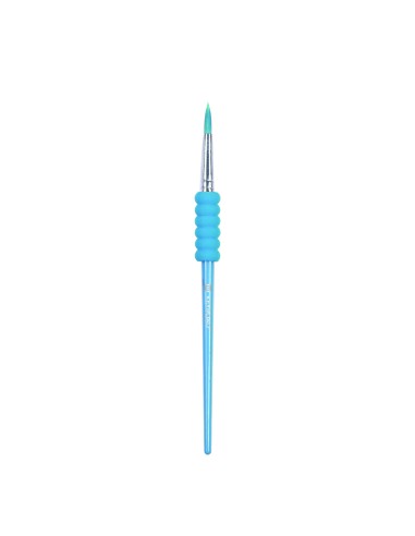 Pintslite komplekt Keyroad Pastel 4tk/pk (ümar sünteetiline nr 4,8,12, lapik 10) blistris