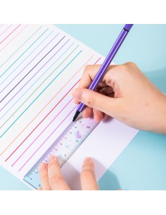 Ruler 20 cm, 8 inch Asst. 2