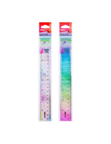 Ruler 20 cm, 8 inch Asst.