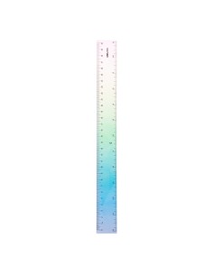 Ruler 30 cm, 12 inch Asst. 2