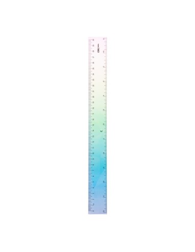 Ruler 30 cm, 12 inch Asst.